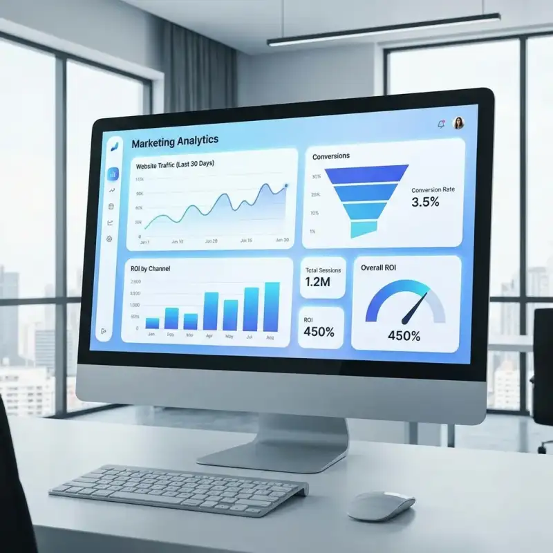 Google Ads performance dashboard