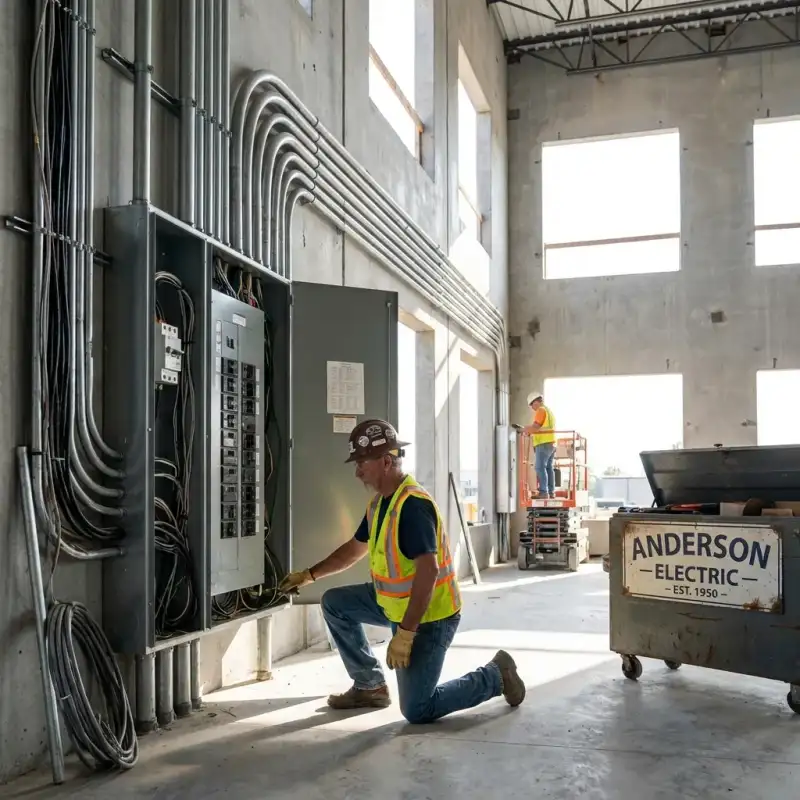 Commercial electrical work